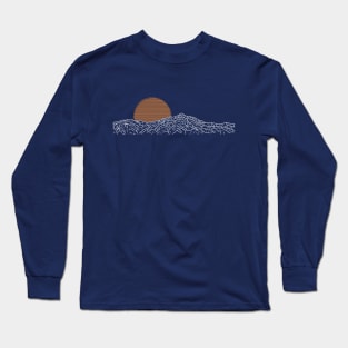 Mountain rising sun Long Sleeve T-Shirt